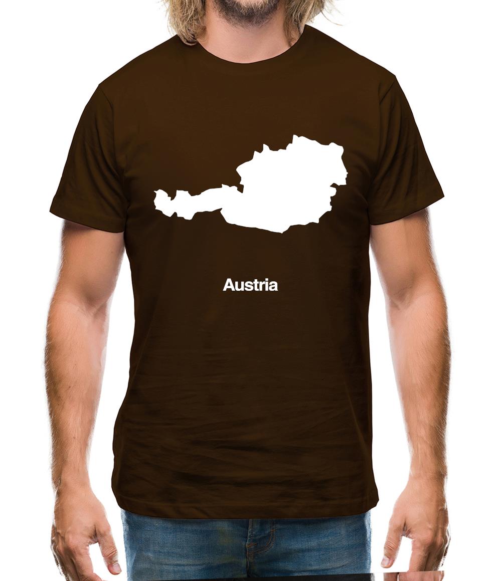 Austria Silhouette Mens T-Shirt