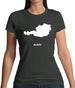 Austria Silhouette Womens T-Shirt