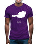 Austria Silhouette Mens T-Shirt