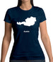 Austria Silhouette Womens T-Shirt