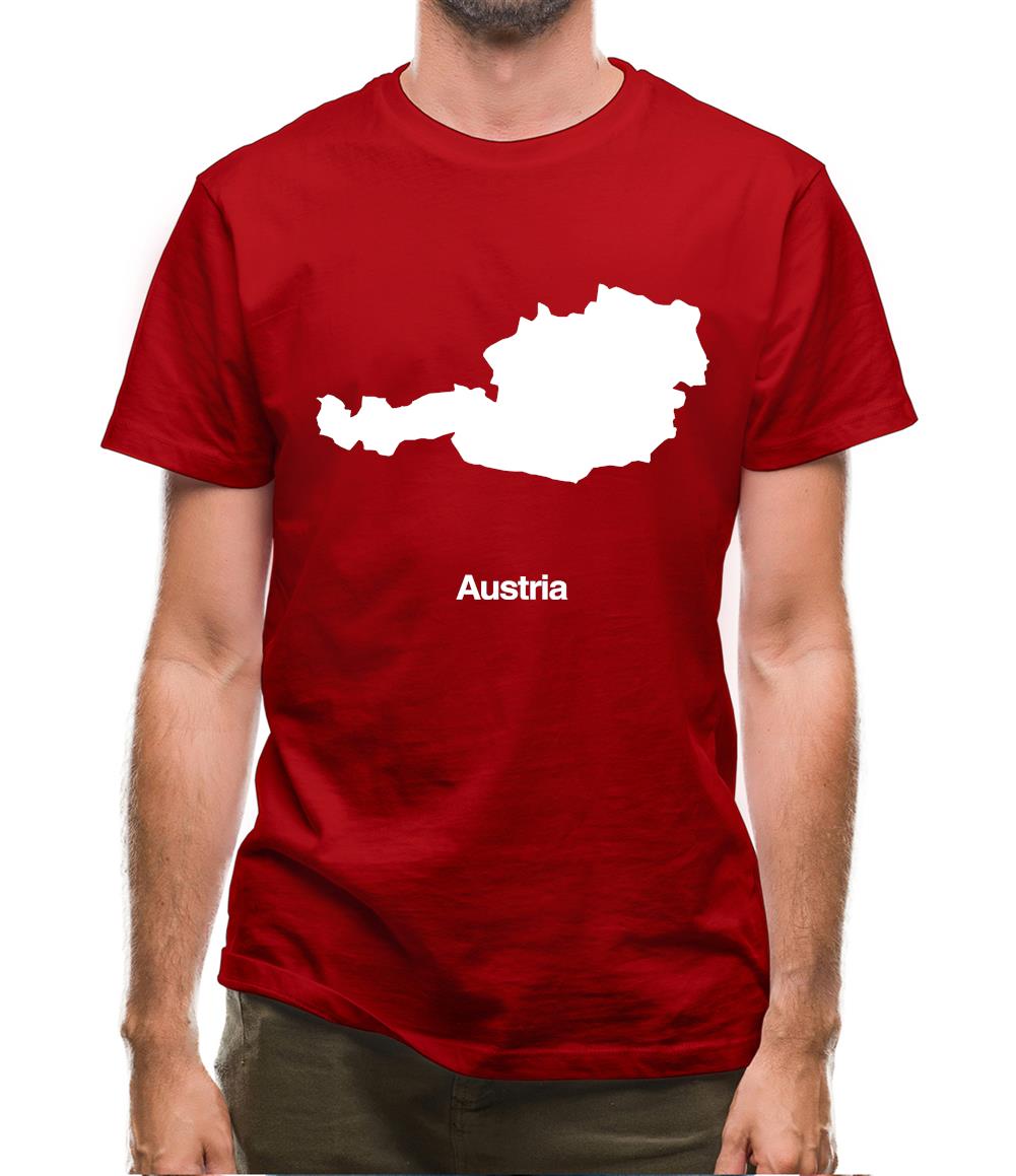 Austria Silhouette Mens T-Shirt