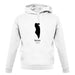 Bahrain Silhouette unisex hoodie