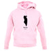 Bahrain Silhouette unisex hoodie