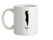 Bahrain Silhouette Ceramic Mug