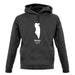 Bahrain Silhouette unisex hoodie