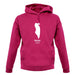 Bahrain Silhouette unisex hoodie