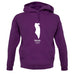 Bahrain Silhouette unisex hoodie