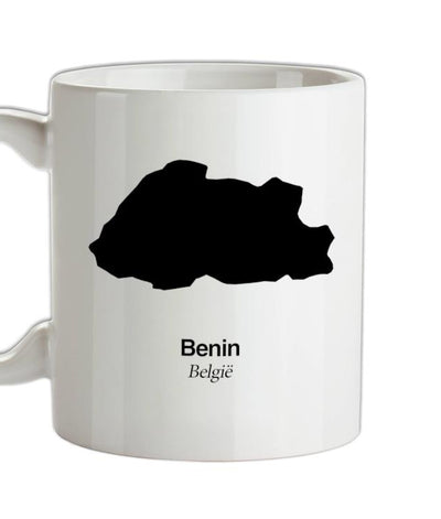 Benin Silhouette Ceramic Mug