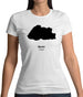 Benin Silhouette Womens T-Shirt