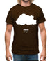 Benin Silhouette Mens T-Shirt