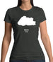 Benin Silhouette Womens T-Shirt