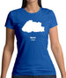 Benin Silhouette Womens T-Shirt