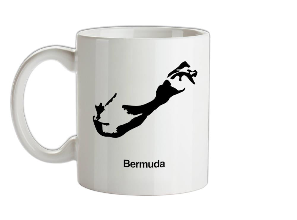 Bermuda Silhouette Ceramic Mug