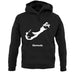 Bermuda Silhouette unisex hoodie