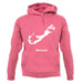 Bermuda Silhouette unisex hoodie