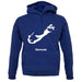 Bermuda Silhouette unisex hoodie