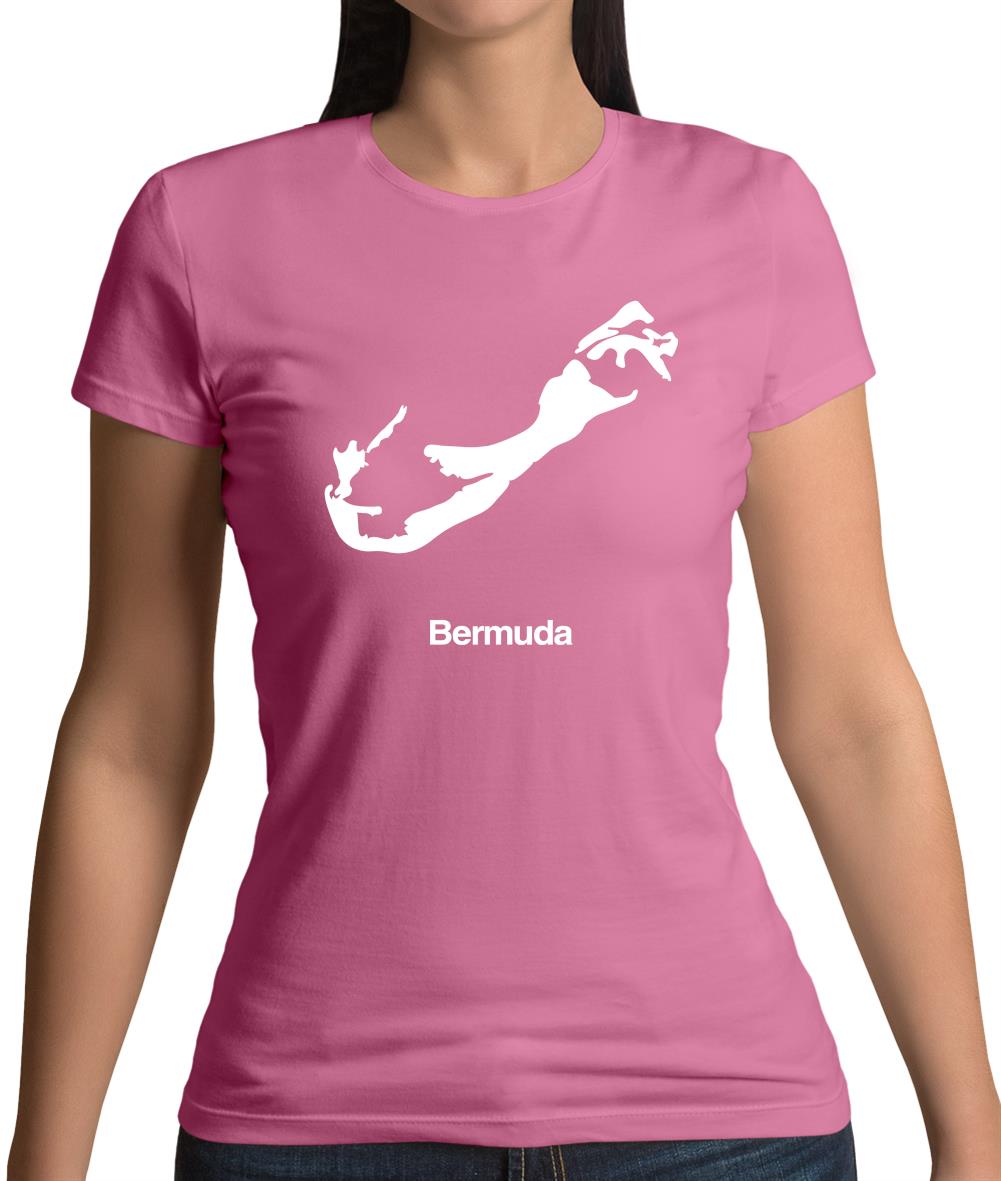Bermuda Silhouette Womens T-Shirt