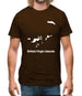 British Virgin Islands Silhouette Mens T-Shirt