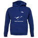 British Virgin Islands Silhouette unisex hoodie