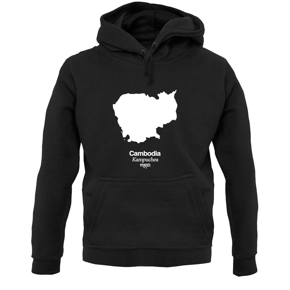 Cambodia Silhouette Unisex Hoodie