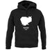 Cambodia Silhouette unisex hoodie