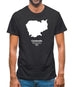 Cambodia Silhouette Mens T-Shirt