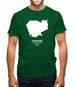 Cambodia Silhouette Mens T-Shirt