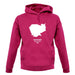 Cambodia Silhouette unisex hoodie