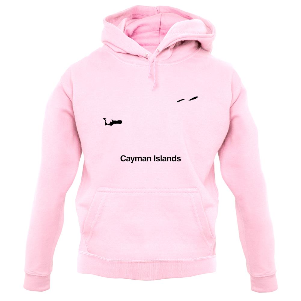 Cayman Islands Silhouette unisex hoodie