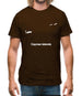 Cayman Islands Silhouette Mens T-Shirt