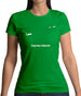 Cayman Islands Silhouette Womens T-Shirt