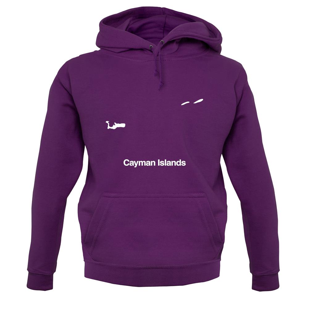Cayman Islands Silhouette unisex hoodie