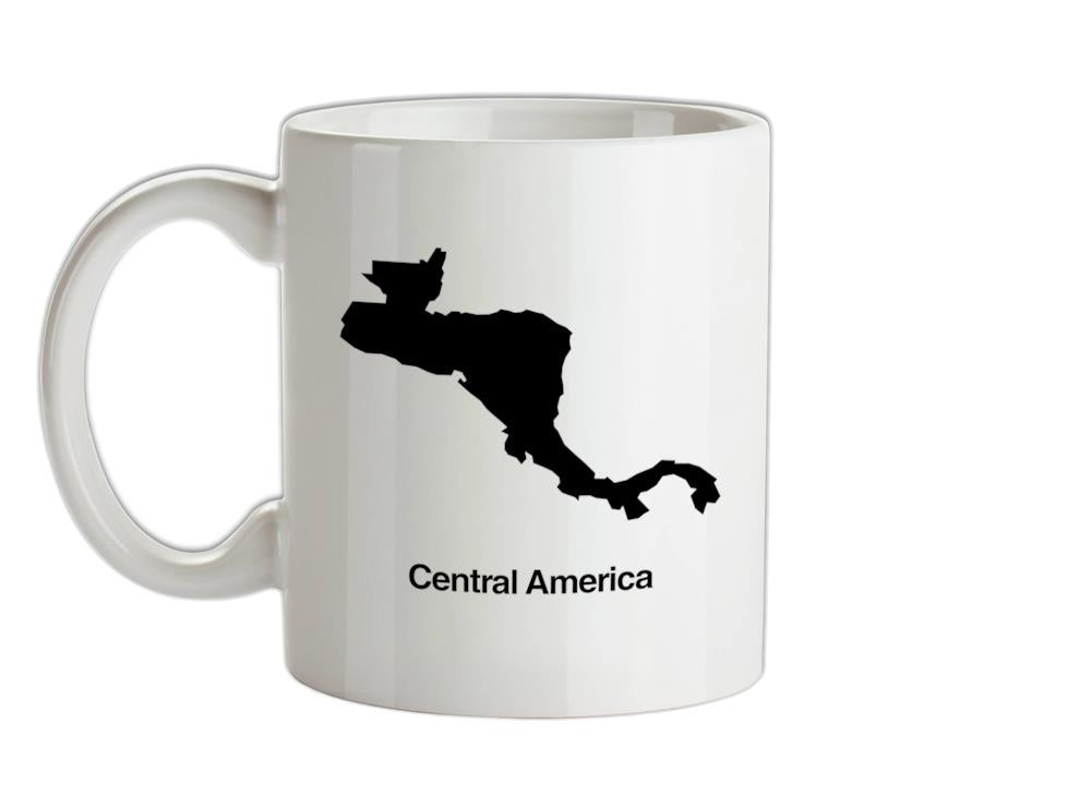 Central America Silhouette Ceramic Mug