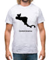 Central America Silhouette Mens T-Shirt