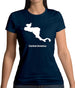 Central America Silhouette Womens T-Shirt