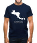 Central America Silhouette Mens T-Shirt