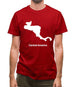 Central America Silhouette Mens T-Shirt