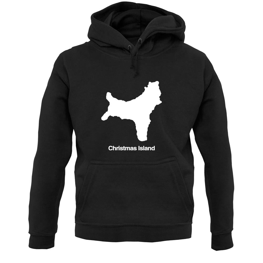 Christmas Island Silhouette Unisex Hoodie