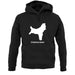 Christmas Island Silhouette unisex hoodie