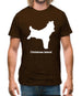 Christmas Island Silhouette Mens T-Shirt