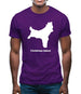 Christmas Island Silhouette Mens T-Shirt