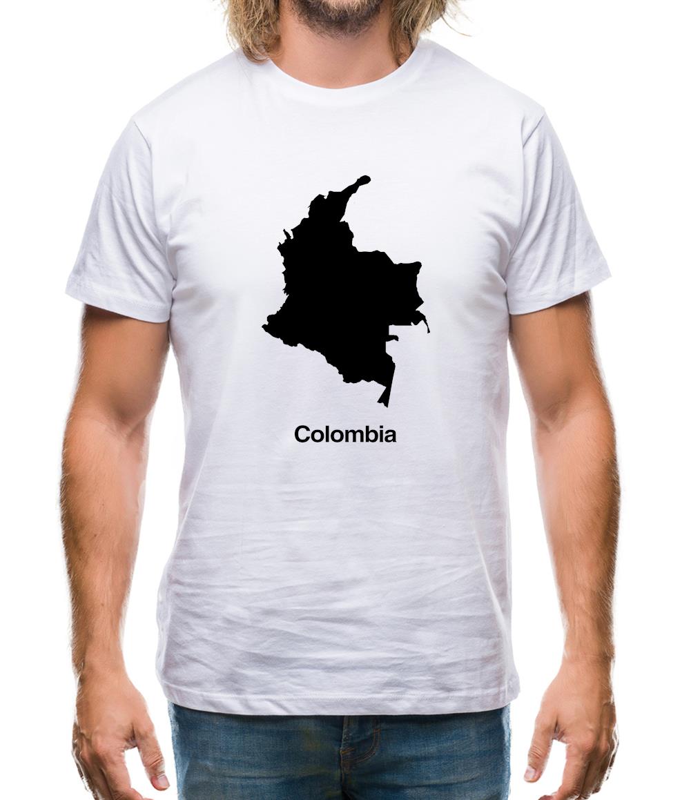 Colombia Silhouette Mens T-Shirt