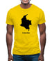 Colombia Silhouette Mens T-Shirt