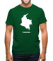 Colombia Silhouette Mens T-Shirt