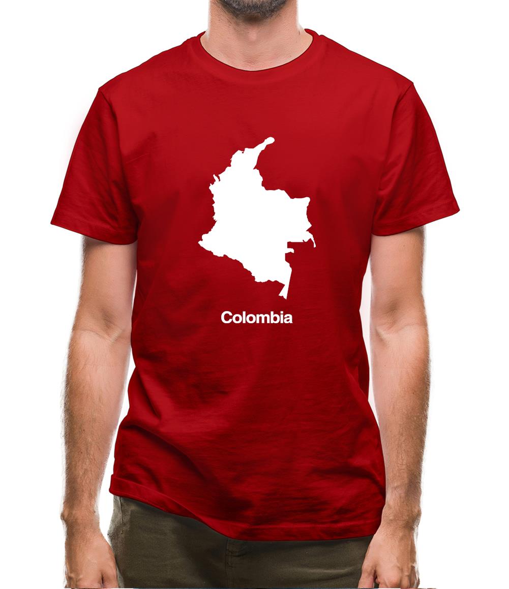 Colombia Silhouette Mens T-Shirt