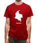 Colombia Silhouette Mens T-Shirt