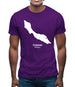 Curacao Silhouette Mens T-Shirt