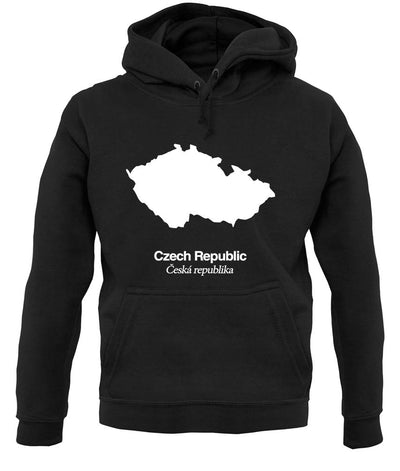 Czech Republic Silhouette unisex hoodie