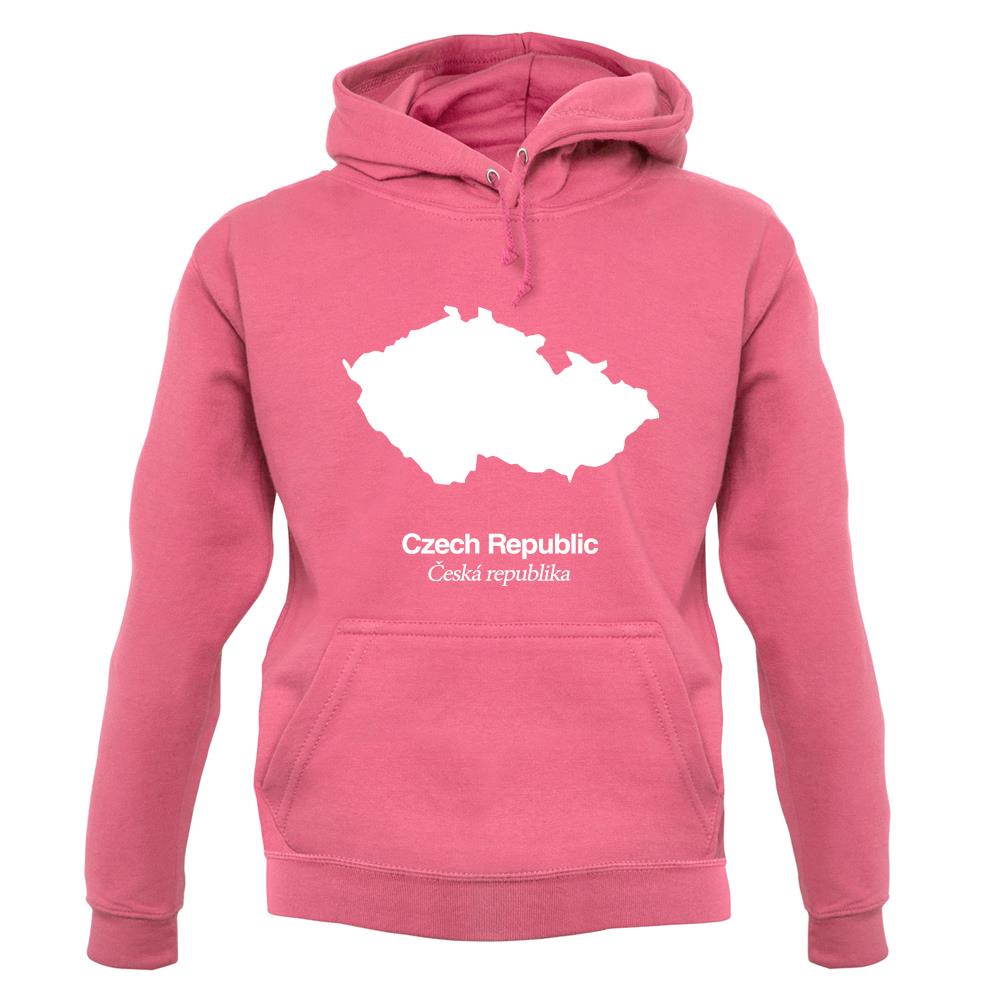 Czech Republic Silhouette unisex hoodie