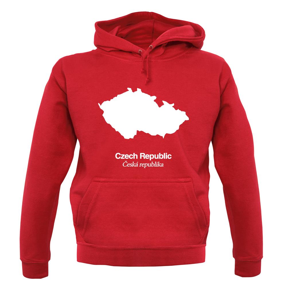 Czech Republic Silhouette unisex hoodie